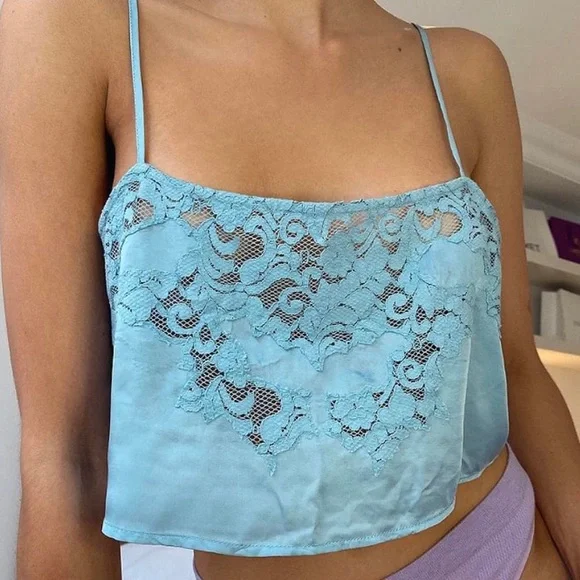 urban outfitters out from under silk cami top size XS new - Picture 4 of 4